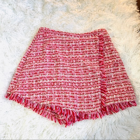 Lover + friends Stargazer Skort in Valentine Red - Picture 5 of 5